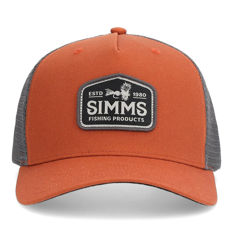Кепка Simms Double Haul Trucker Simms Orange - фото 1