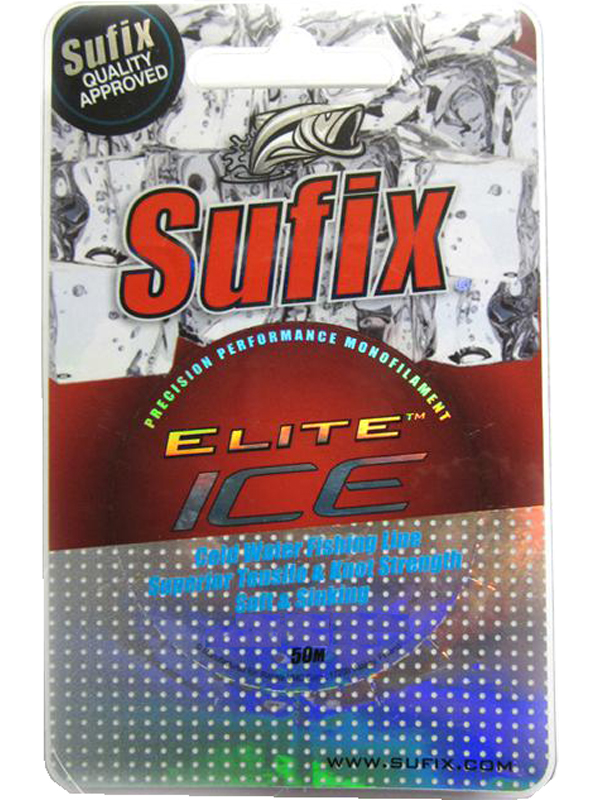 Леска Sufix Elite ice 50м 0,195мм - фото 1