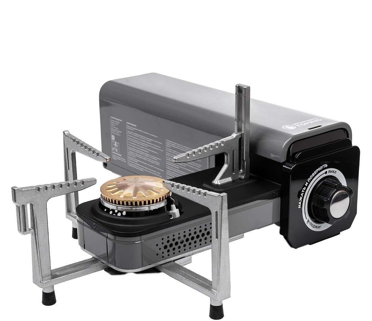 Плита Nisus газовая портат. в кейсе раздвижная - фото 1