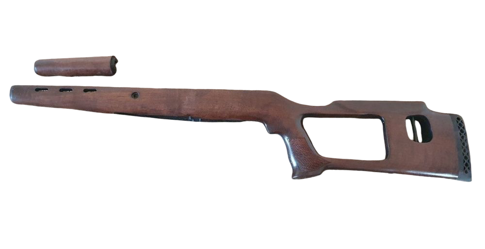 Ложа Левша ОП-СКС тип СВД орех эргономическая щека - фото 1