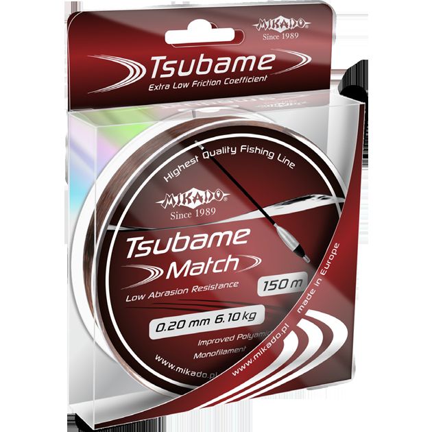 Леска Mikado Tsubame Match 150м 0.22мм - фото 1