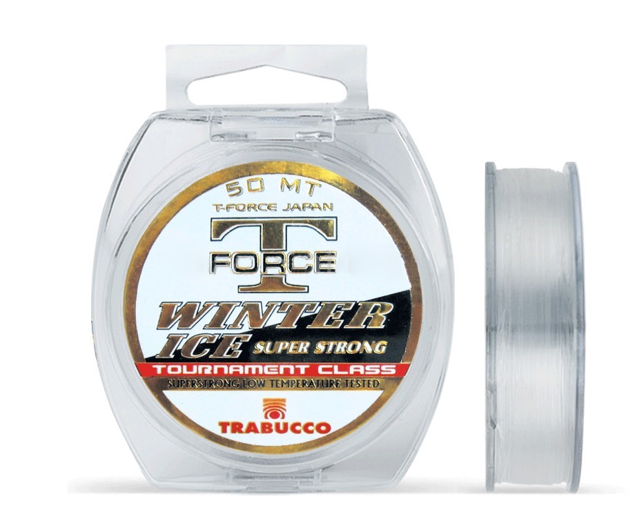 Леска Trabucco T-force winter ice 25м 0,104мм - фото 1