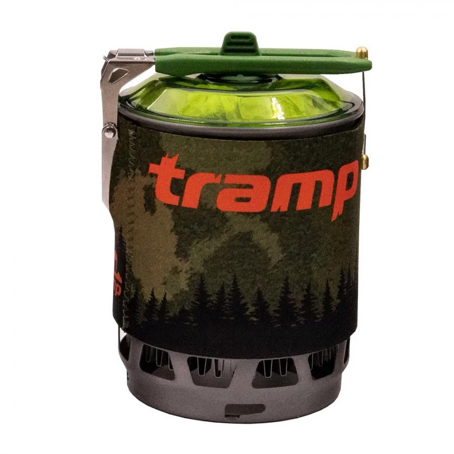 Система для приготовления пищи Tramp 0.8л оливковая - фото 1