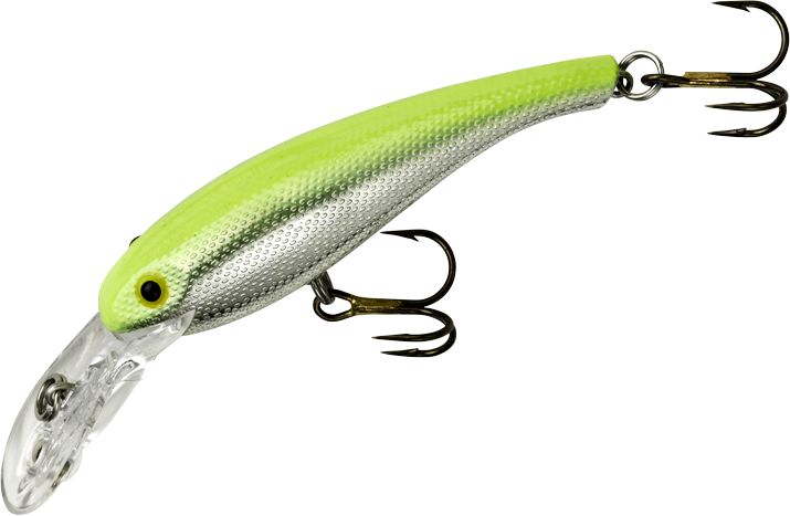 Воблер Cotton Cordell Wally diver CD6-110 chrome chartreuse - фото 1