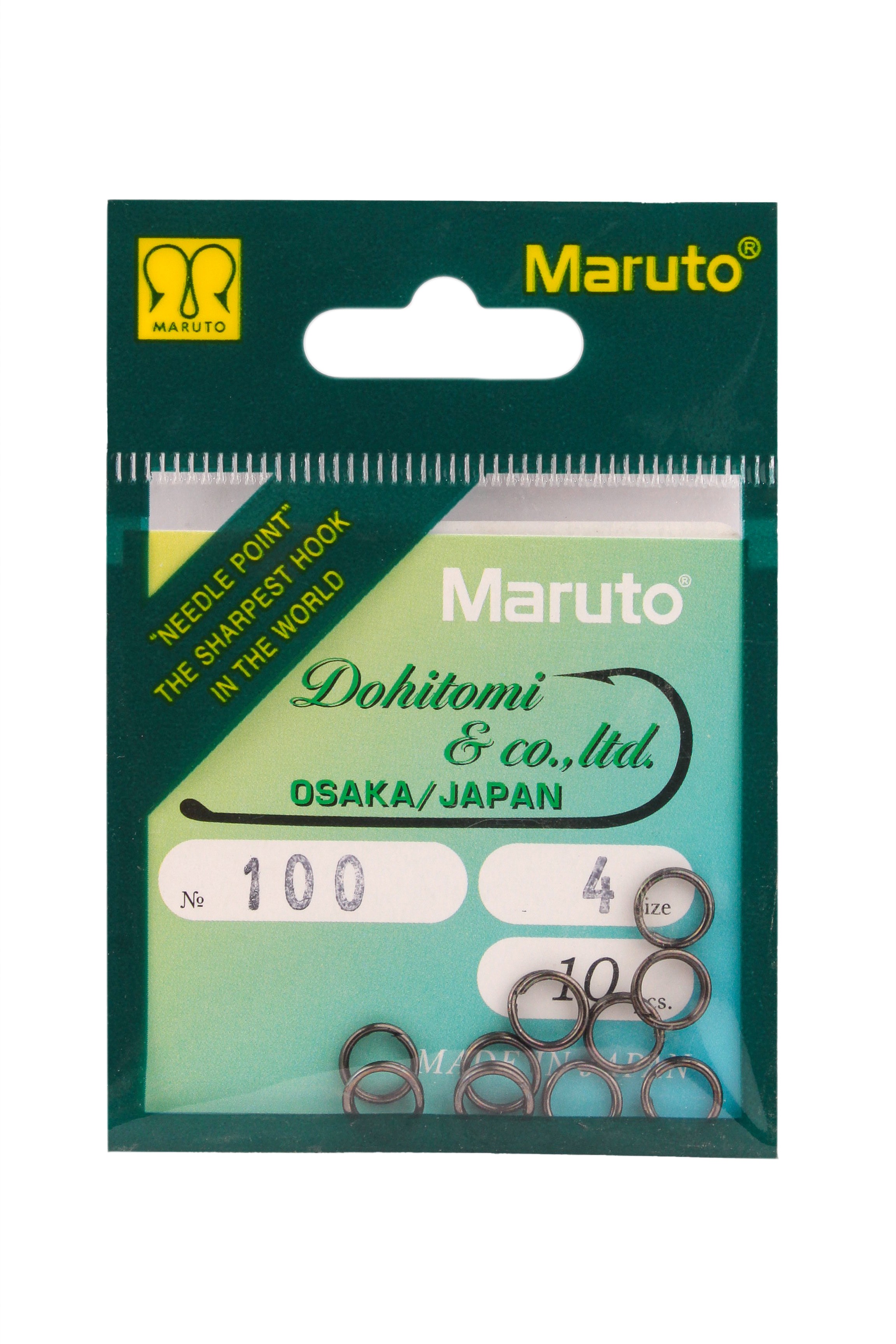 Кольцо Maruto 100 BN №4 10шт