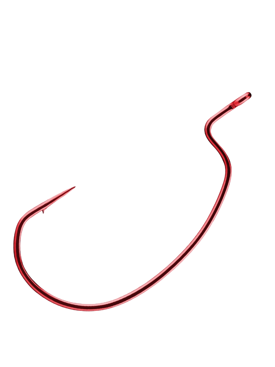 Крючки Sprut Tama B-51 RD №2/0 Offset Round Hook Red уп.5шт - фото 1