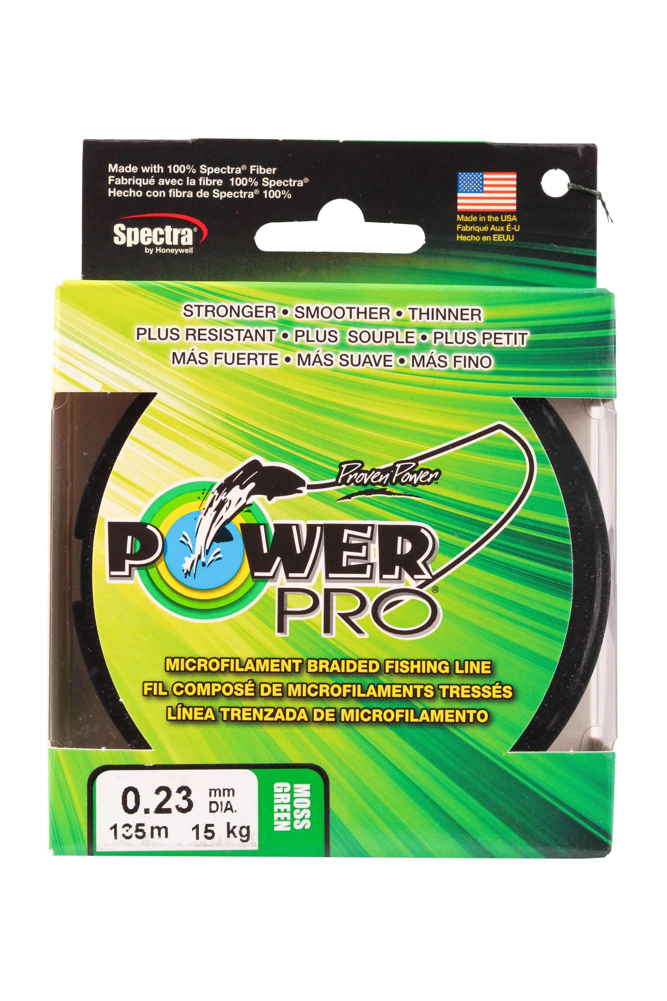 Шнур Power Pro 135м 0,23мм moss green - фото 1