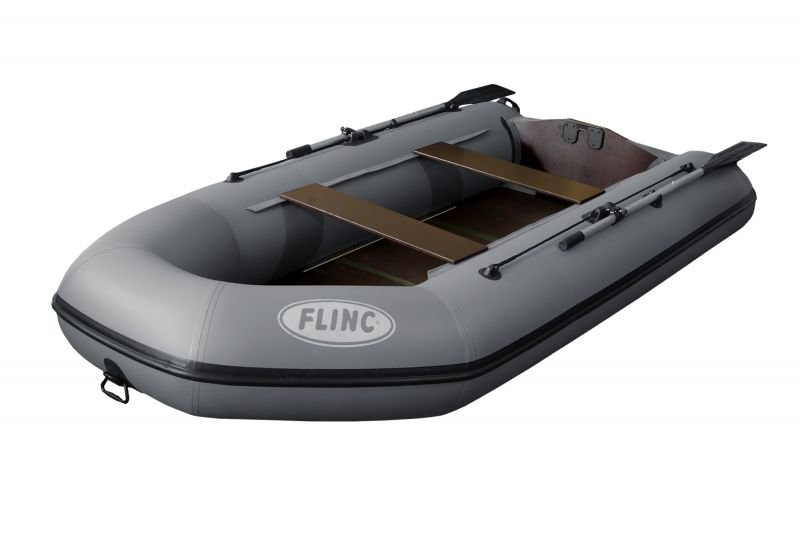 Лодка Flinc FT320K надувная серая
