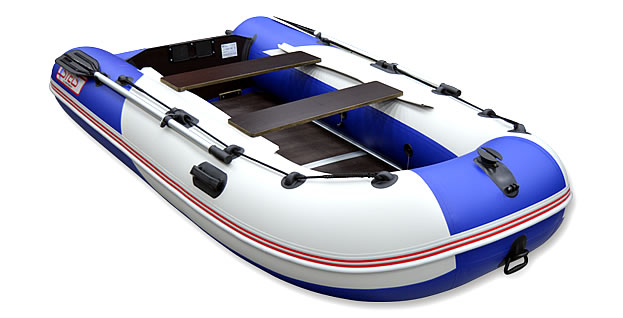 Лодка Хантер STELS 315 сине-белый - фото 1