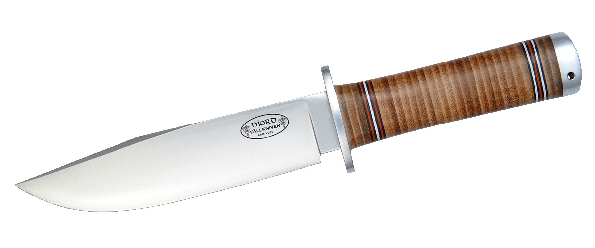 Нож Fallkniven NL3 охотничий сталь VG10 рукоять кожа - фото 1