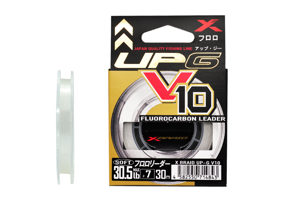 Леска YGK X-Braid UP-G Leader V10 Soft 30м 7,0/30,5lb - фото 1
