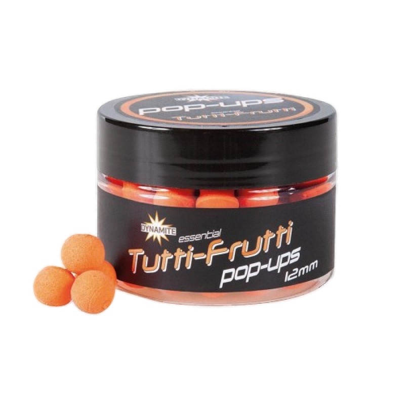 Бойлы Dynamite Baits Pop-Up fluro Tutti Frutti 12мм - фото 1