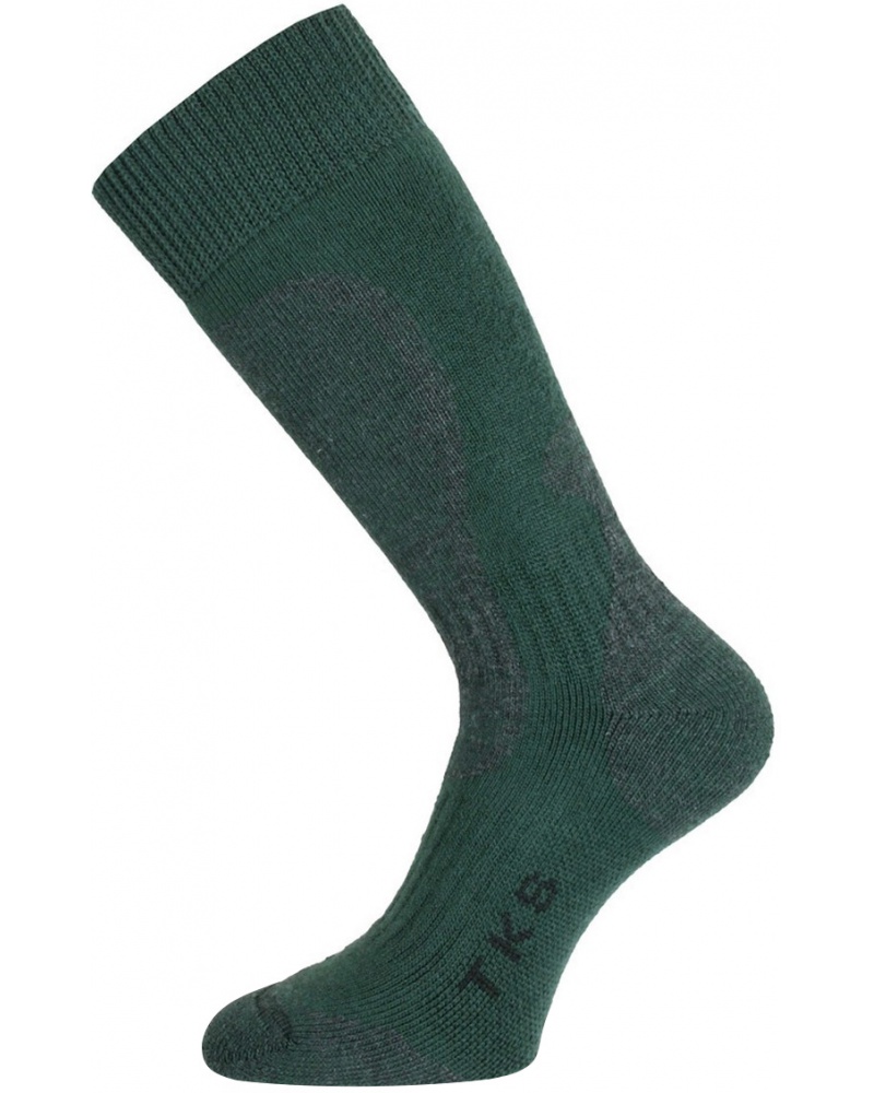 Термоноски Lasting TK 809 Треккинг + Туризм темно-зеленый TKS809L - фото 1