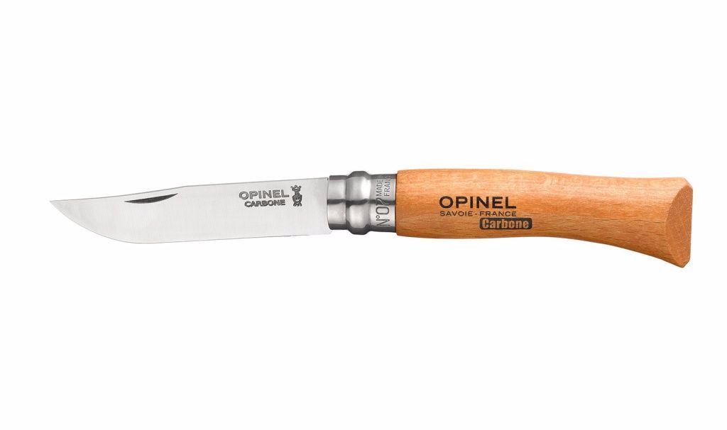 Нож Opinel 7VRN складной Carbon tradition 8см - фото 1