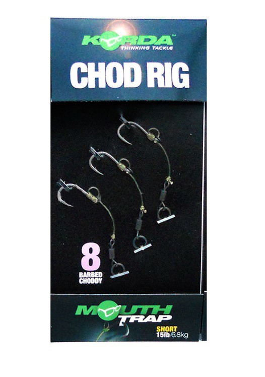 Оснастка Korda Chod rig short barbed X-08 волосяная - фото 1