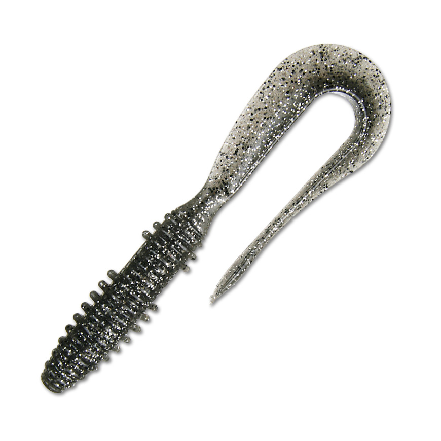 МП Приманка Keitech Mad Wag 7" 206 smoke pp silver - фото 1