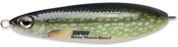 Блесна Rapala Rattlin Minnow spoon RMSR08-PK - фото 1