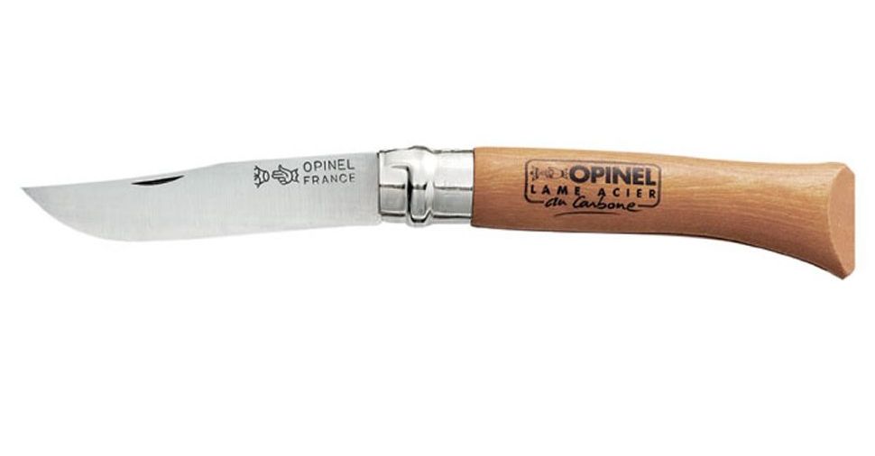 Нож Opinel 10VRN складной 10см бук - фото 1
