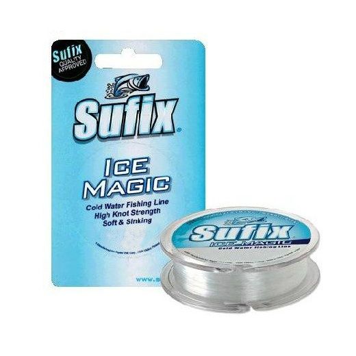 Леска Sufix Ice magic зимняя 30м 0,28мм прозрачная - фото 1