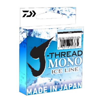 Леска Daiwa J-Thread Mono Ice Line 0.17мм 50м - фото 1