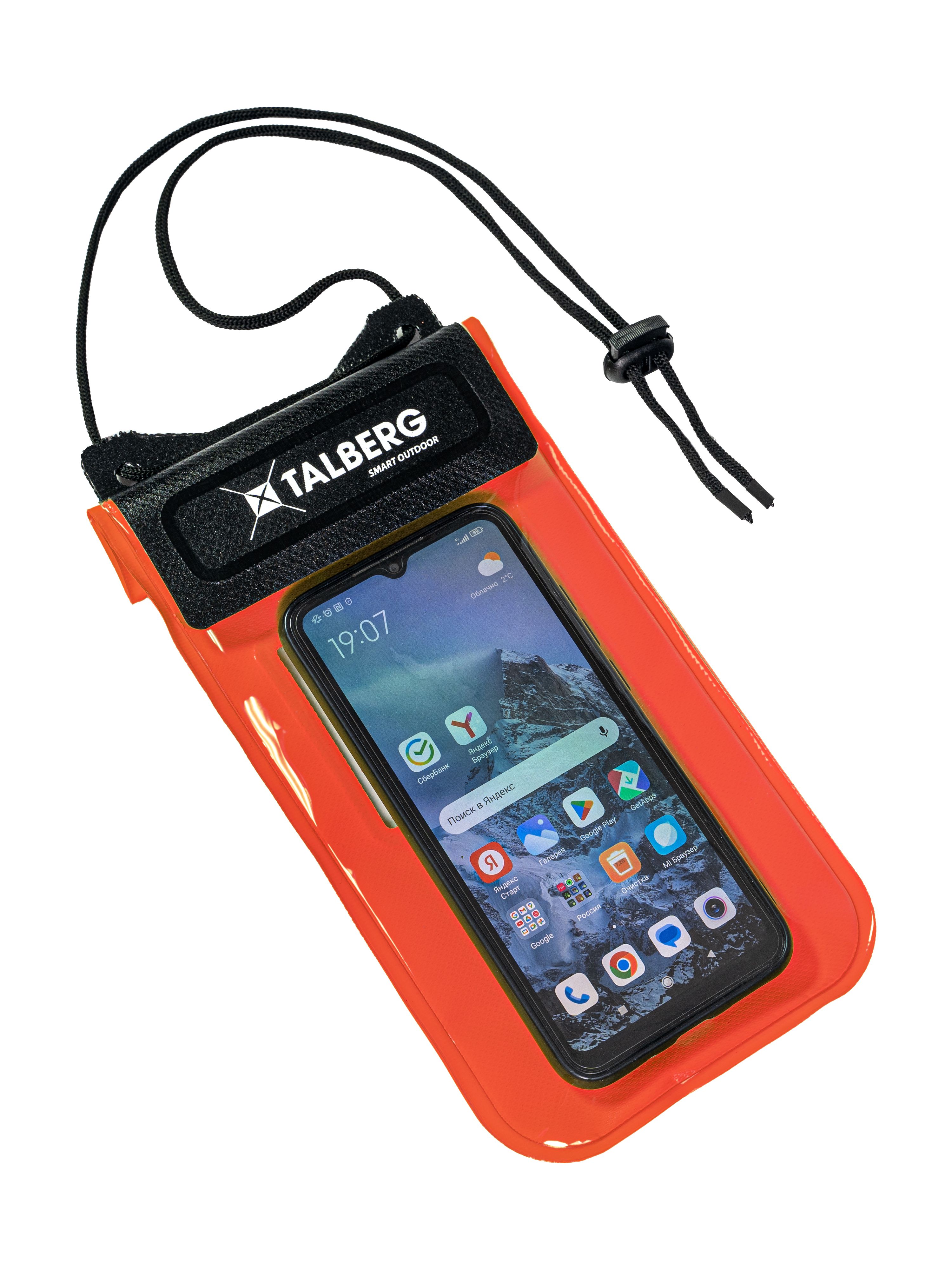Гермочехол Talberg RAIN SMART CASE красный - фото 1