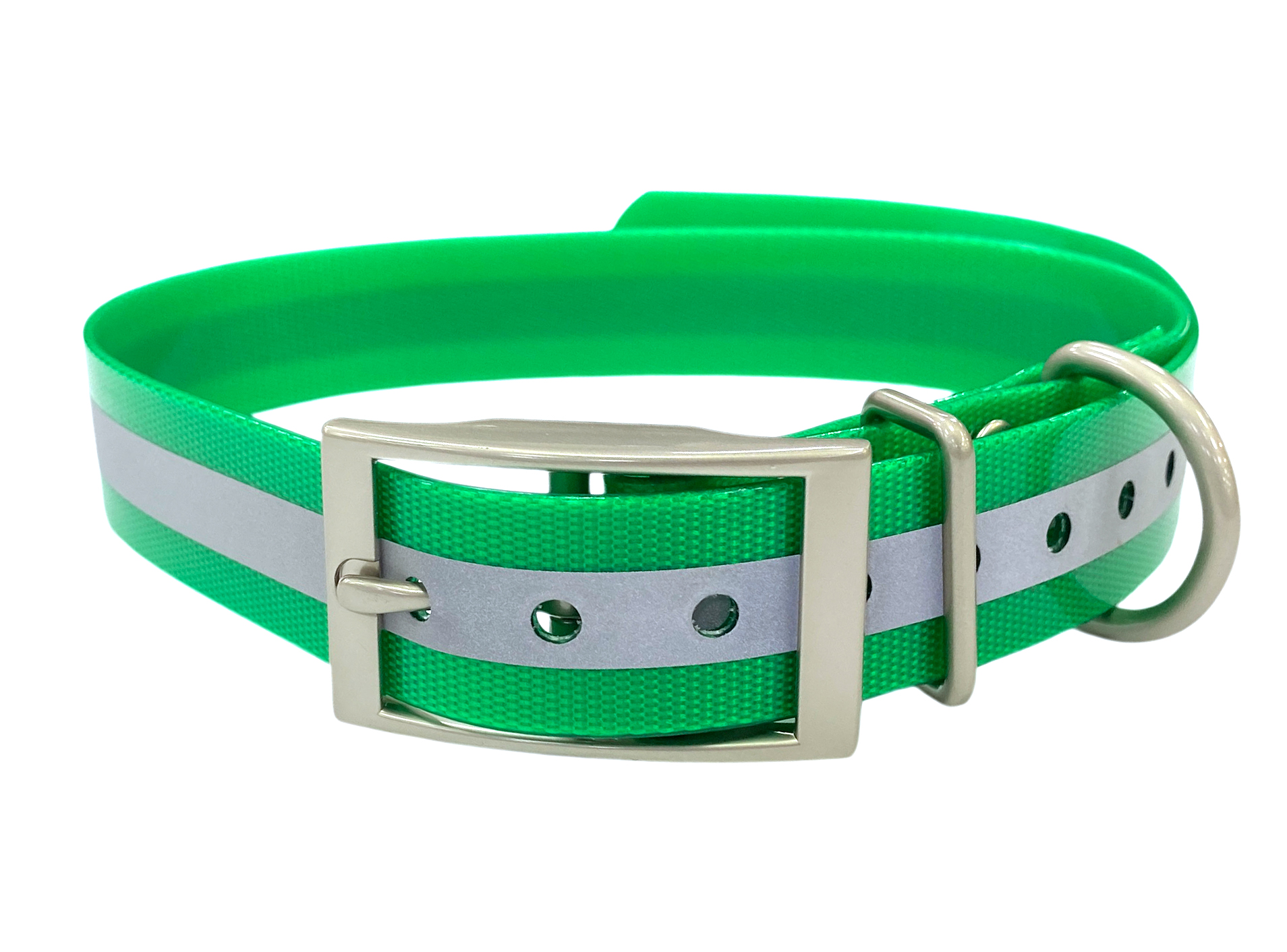 Шлейка Artelv Collar GPS для ошейника светоотражающая зеленый - фото 1