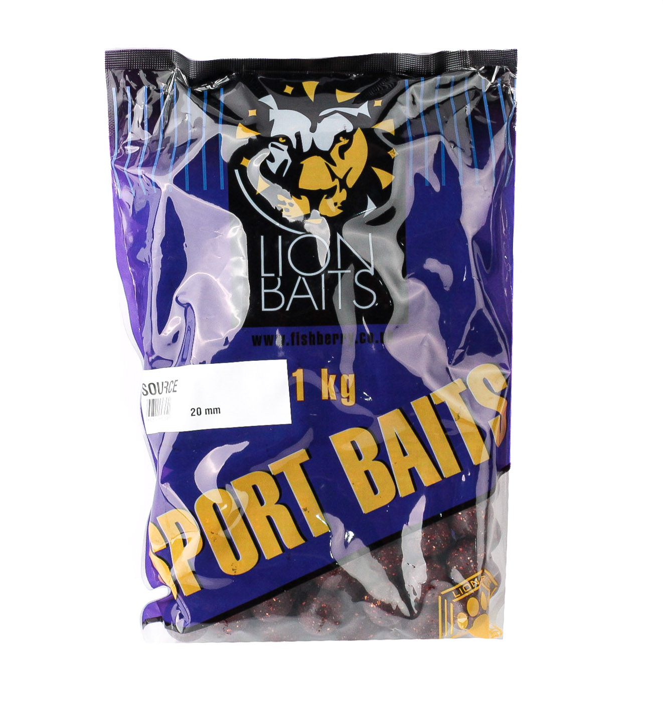 Бойлы Lion Baits Sport source 20мм 1кг - фото 1