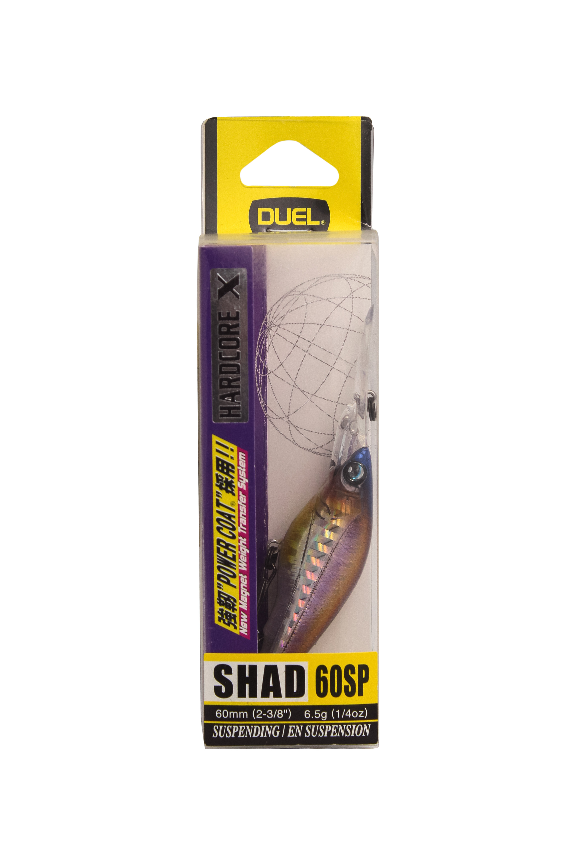Воблер Yo-Zuri Duel hardcore X shad 60SP F1107-HWS - фото 1