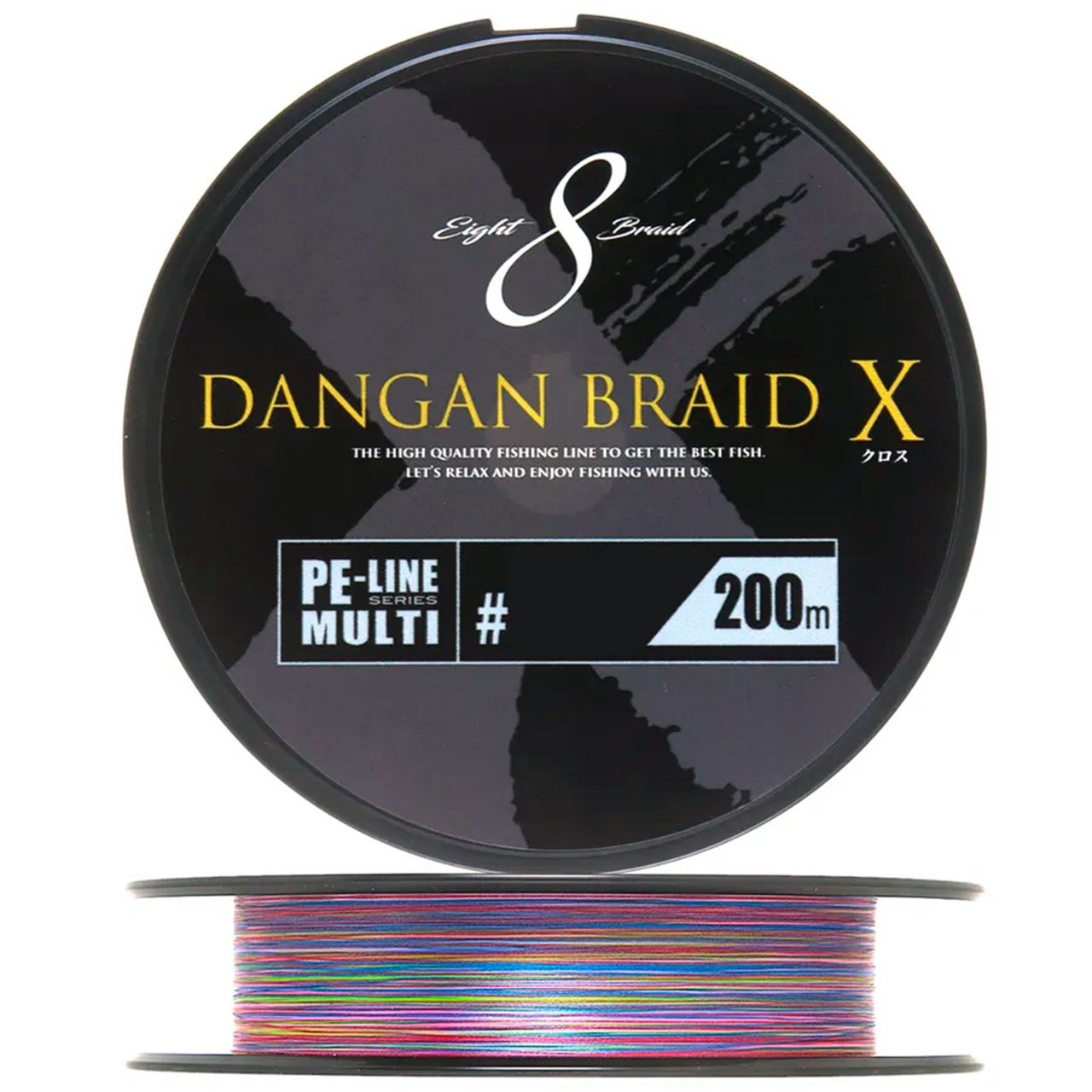 МП Шнур Major Craft Dangan Braid DBX8-200м 0,6 MC мультиколор - фото 1