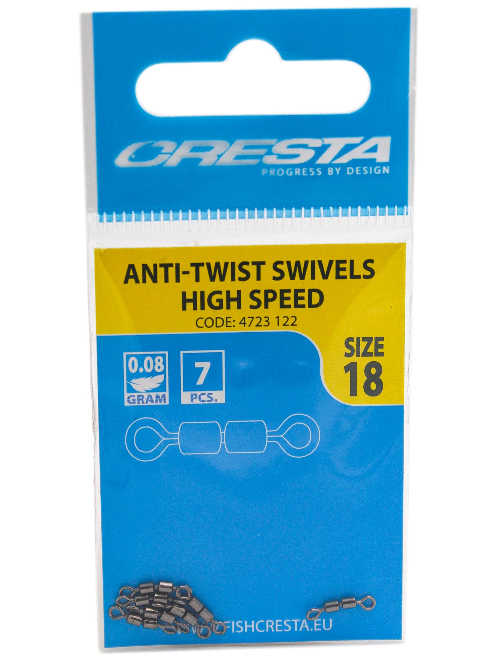 Вертлюг SPRO Anti-twist swivels high speed №18 - фото 1