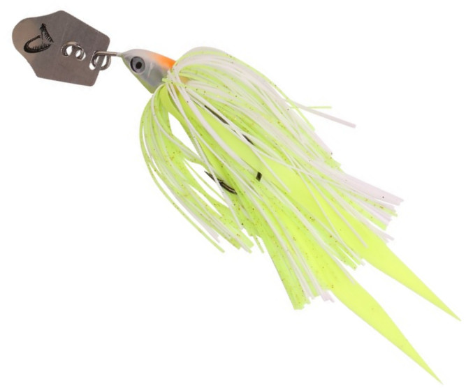 Тейл-спиннер Savage Gear L 16см 18гр white yellow silver - фото 1