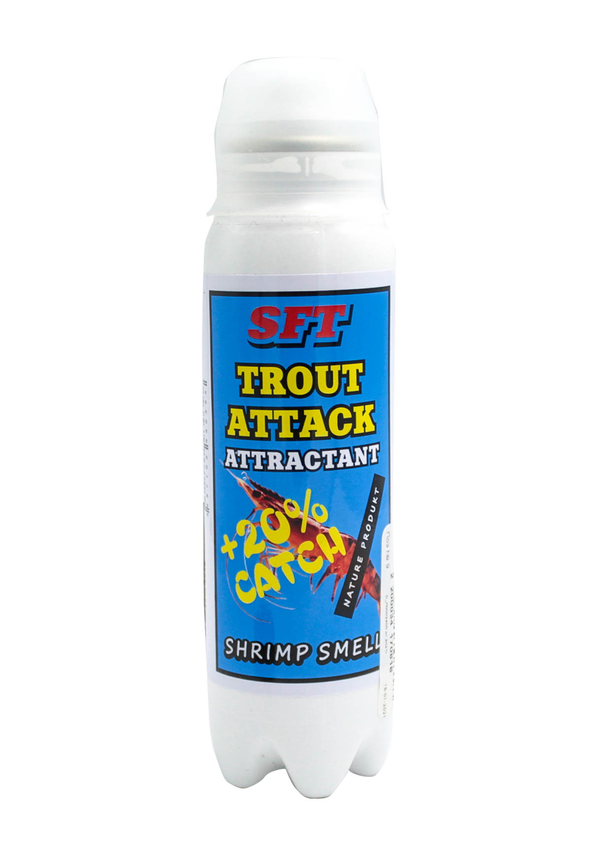 Спрей-аттрактант SFT Trout Attack для форели с запахом креветки - фото 1