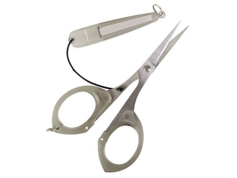 Ножницы Prologic Compact Metal Braid Scissors - фото 1