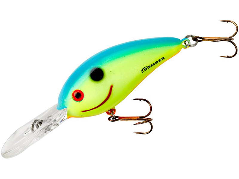 Воблер Bomber Fat free shad jr 6,13см 14гр CHBL - фото 1