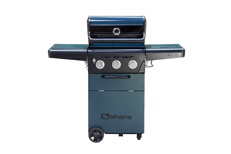 МП Газовый гриль Sahara X350 3 Burner BBQ Smokey Teal (5391535340187) - фото 1