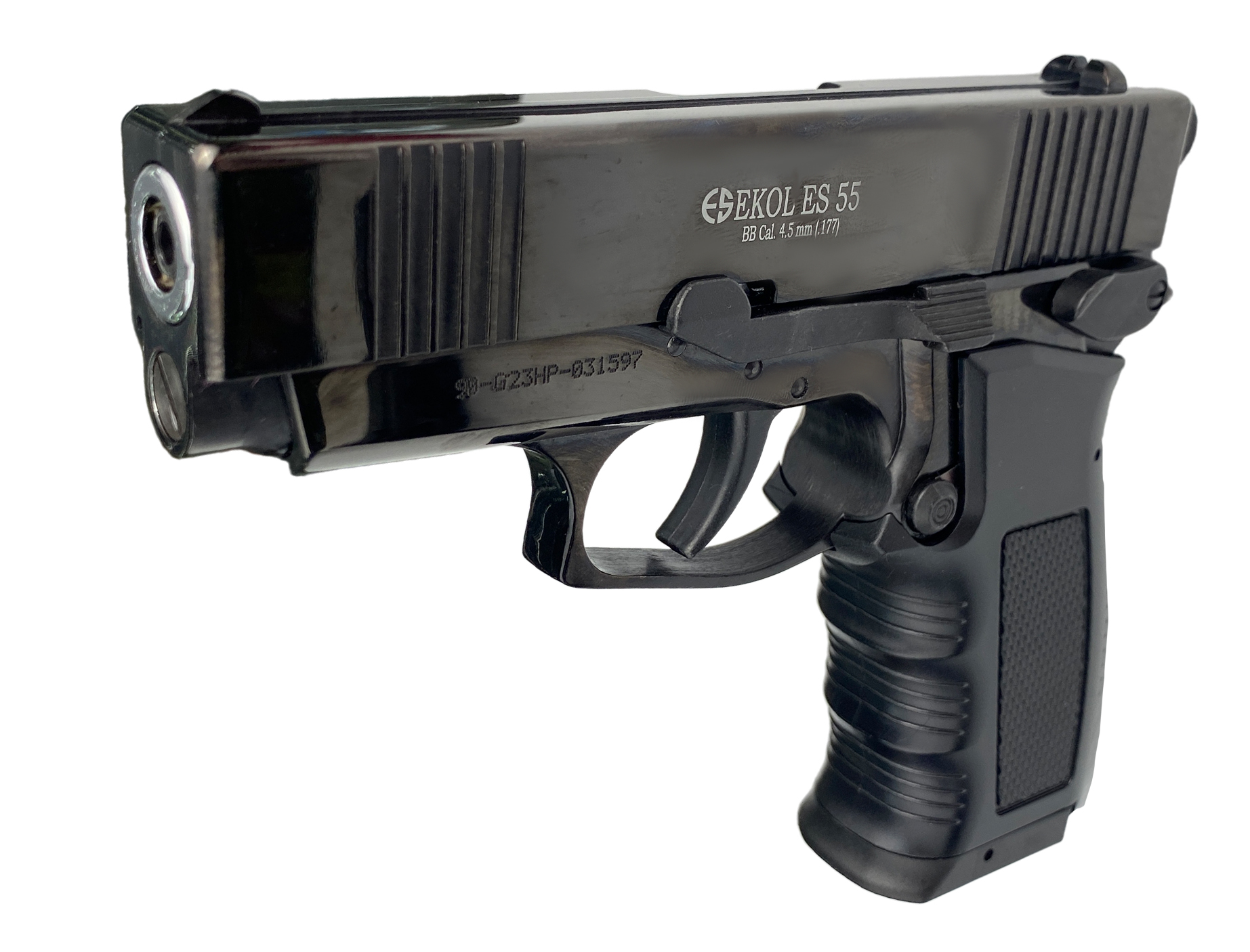 Пистолет Ekol ES 55 black 4,5мм металл - фото 1