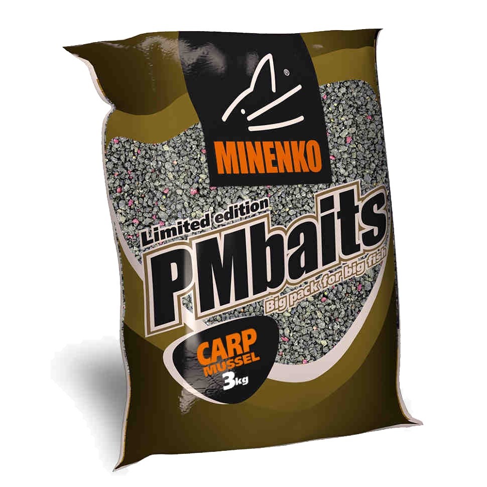 Прикормка MINENKO PMbaits big pack carp mussel - фото 1