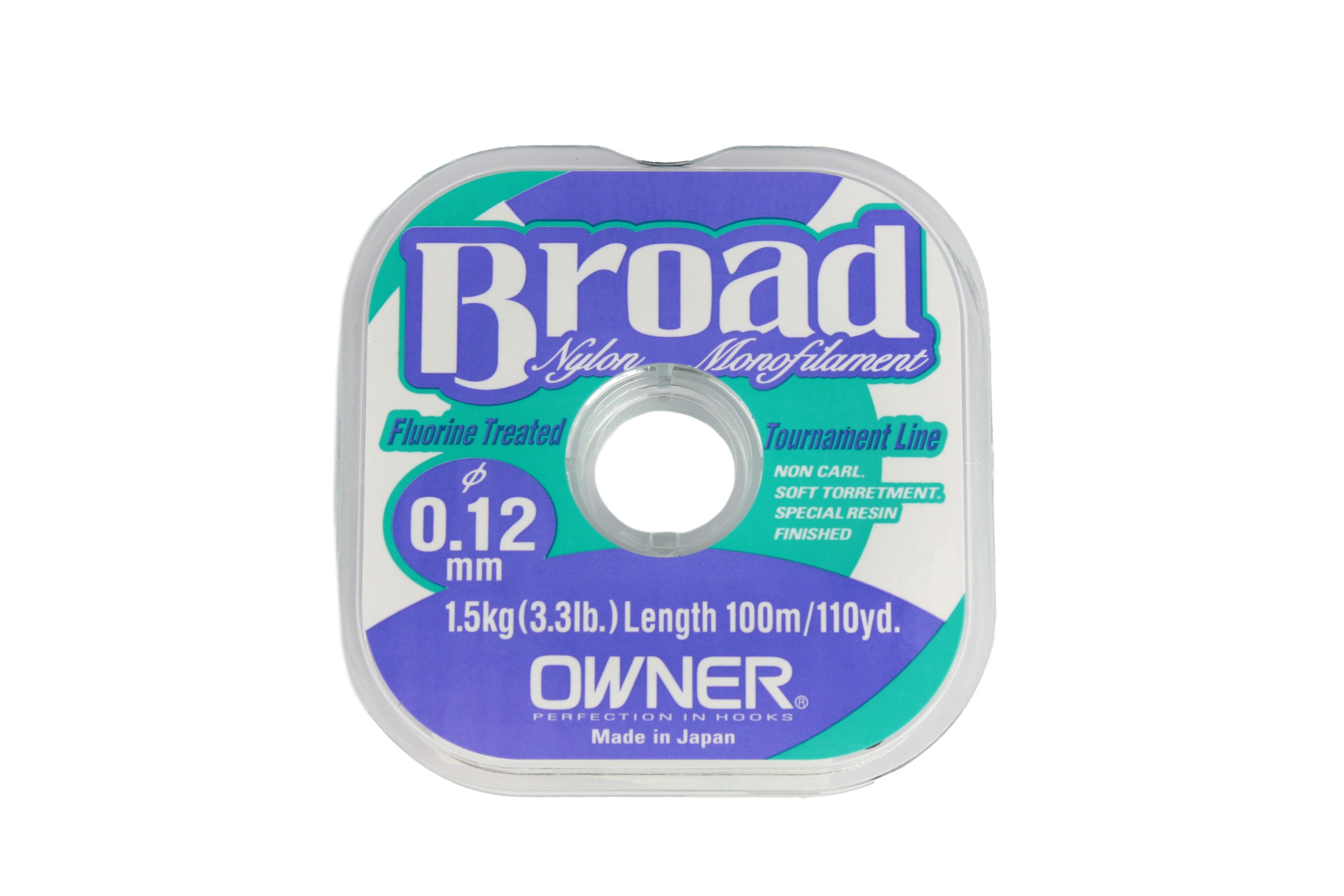 Леска Owner Broad Natural Clear 100м 0,12мм