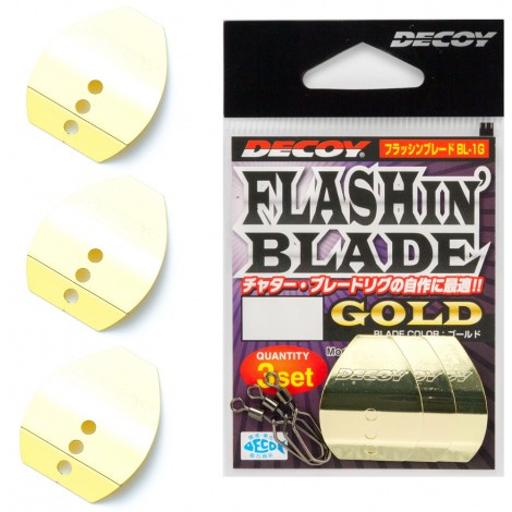 Оснастка Decoy Flashing Blade BL-1G gold M - фото 1