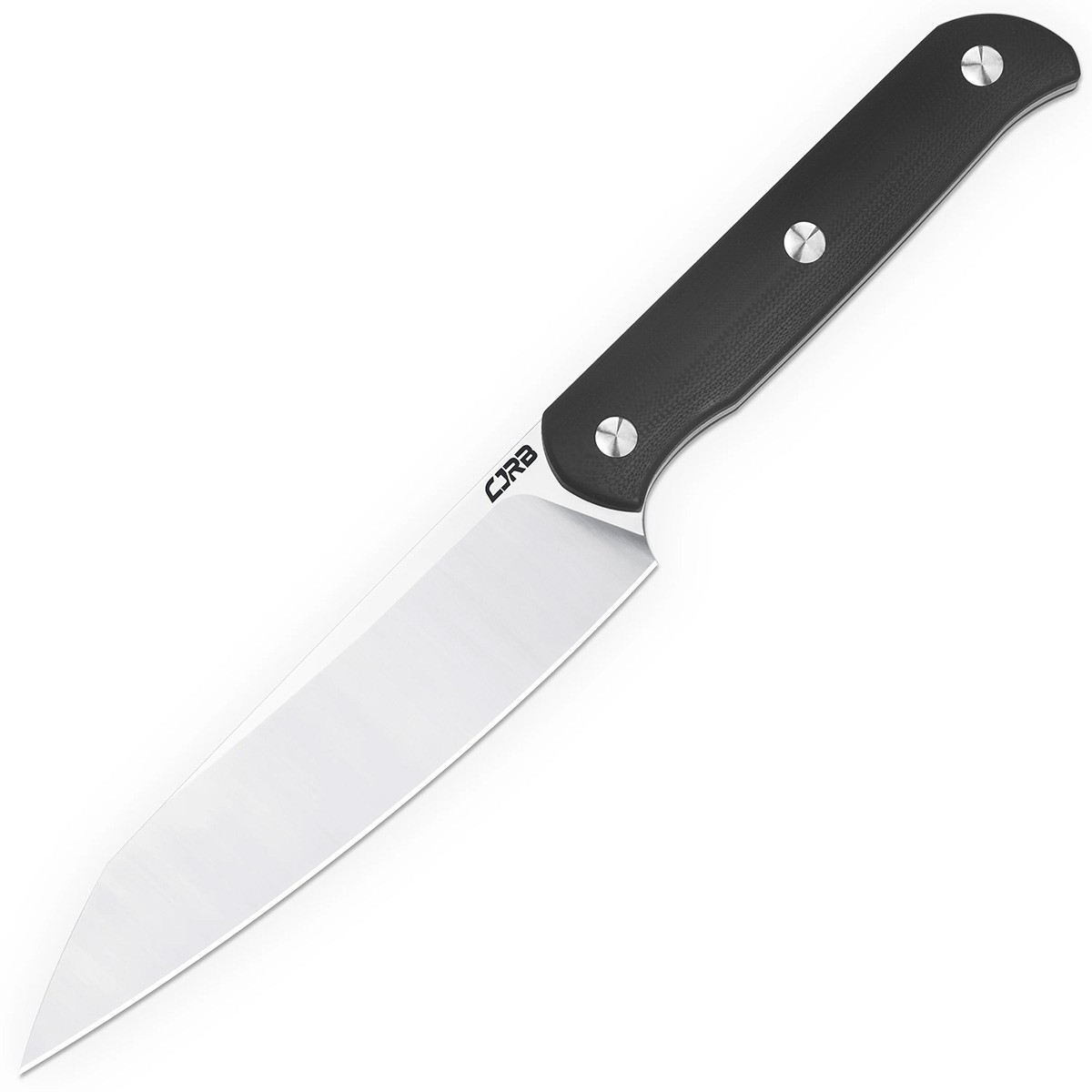 Нож CJRB Silax с фикс. клинком рукоять черный G10 сталь AR-RPM9 - фото 1