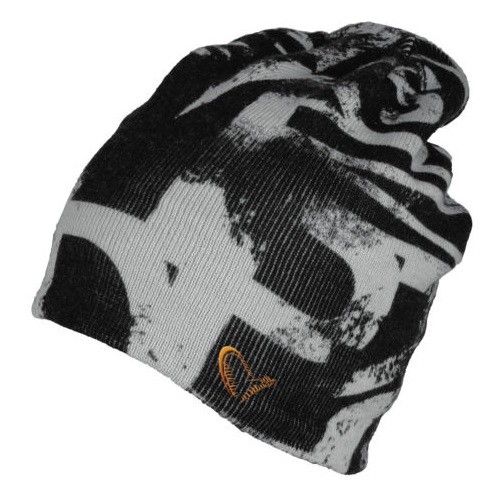 Шапка Savage Gear Printed black grey - фото 1