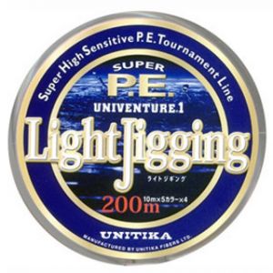 Шнур Unitika Univenture light jigging PE 200м 0,21мм 9кг - фото 1