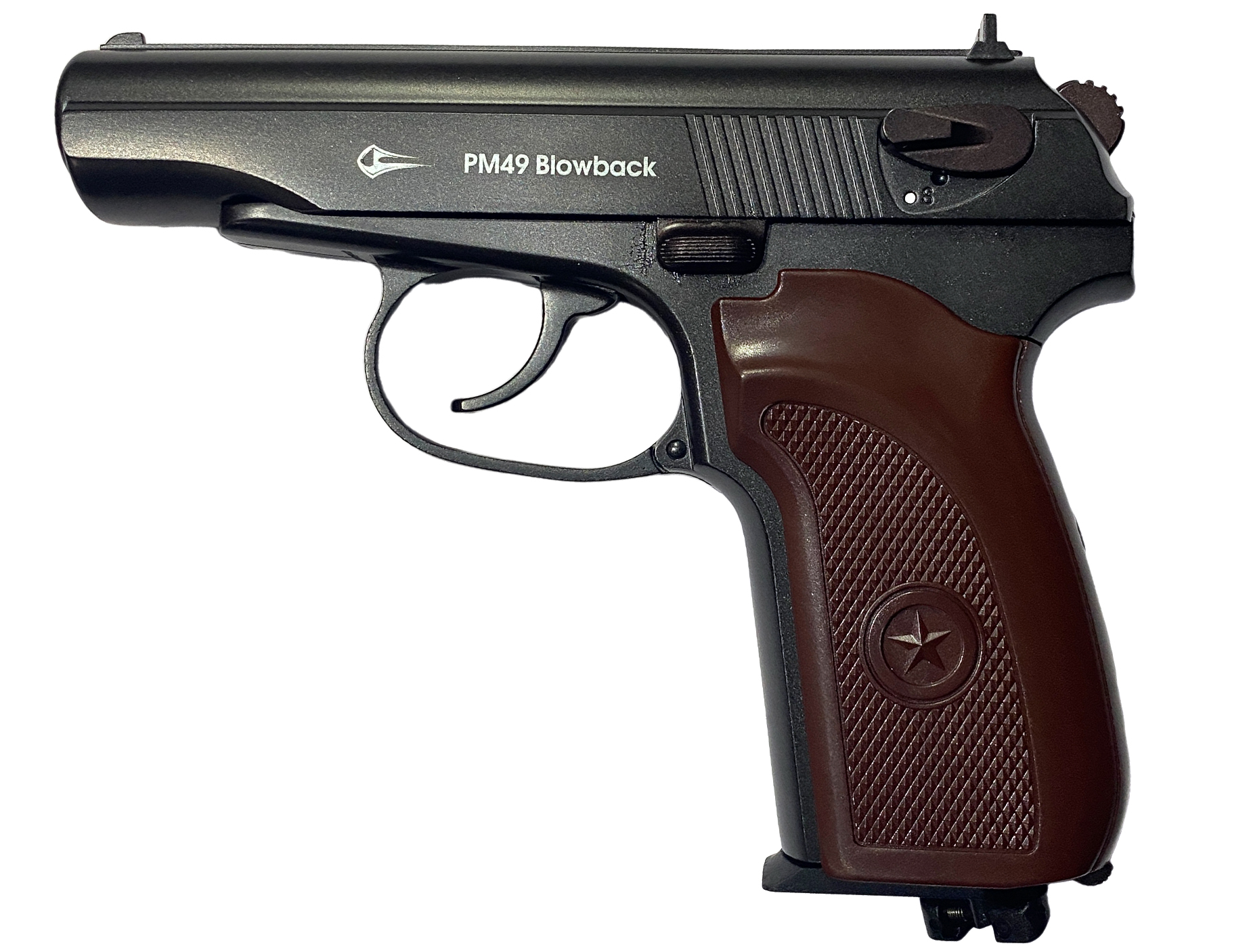 МП Пистолет Borner PM49 Blowback 4,5мм - фото 1