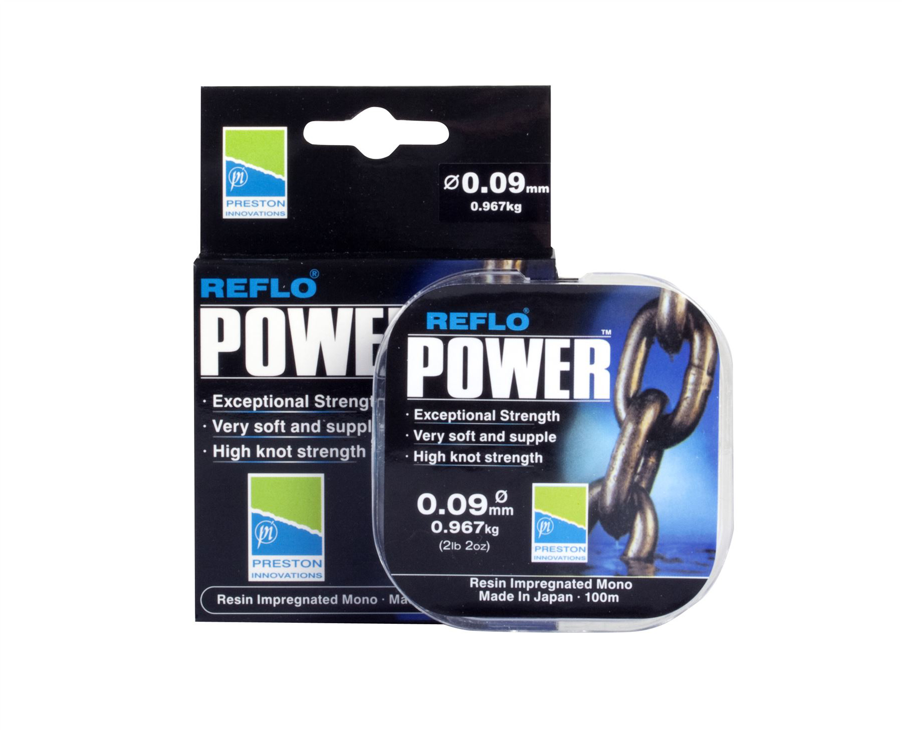 Леска Preston reflo powerline 100м 0,21мм - фото 1