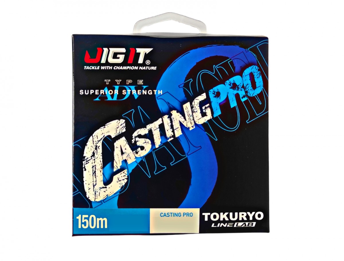 МП Плетёный шнур Jig It x Tokuryo CastingPro X8 Ice-Green / Orange 0.4 PE 150m - фото 1