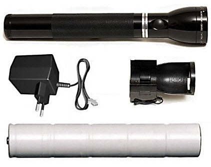 Фонарь Maglite Mag charger 220/12В с кронштейном - фото 1