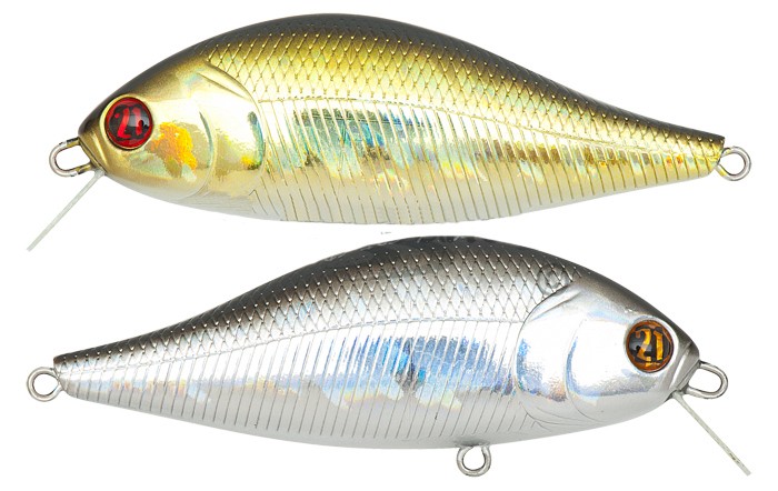 Воблер Pontoon21 Bet-A-Shad 75SP-SR 75 мм 13,2 гр 0,2-0,4м 222Dbl - фото 1