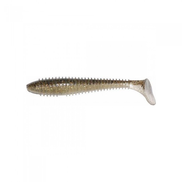 Приманка Keitech виброхвост Swing impact 2.5&quot; 417 Gold Flash Minnow - фото 1