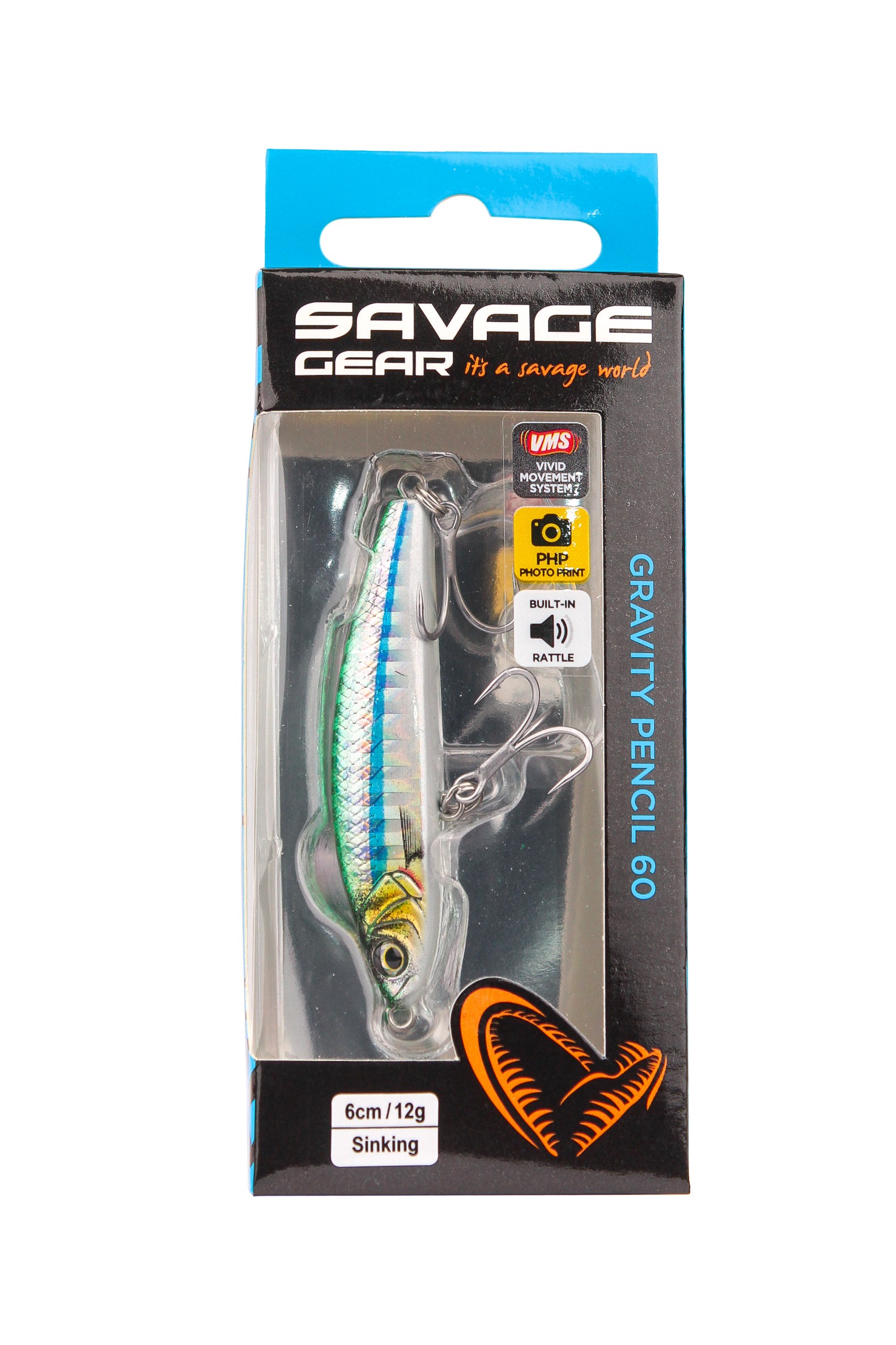 Воблер Savage Gear gravity  pencil 6см 12гр sinking sayoris PHP - фото 1