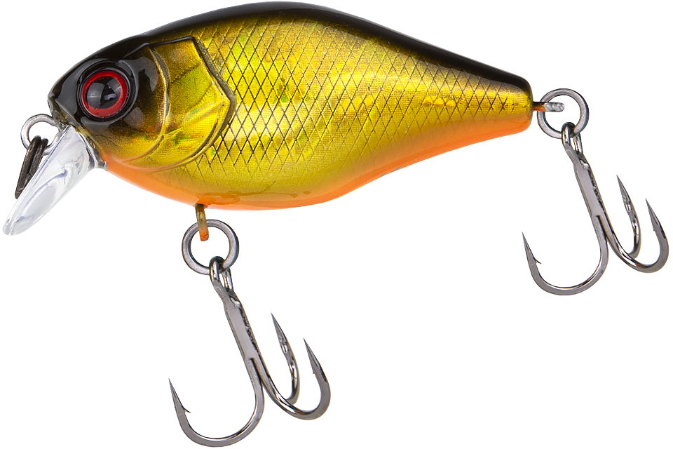 Воблер Jackall Chubby 41 SR Silent hl gold & black - фото 1